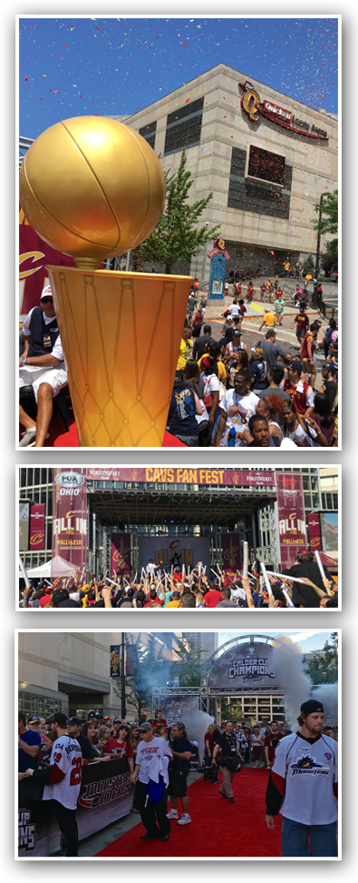 Cleveland Cavaliers Parade ProductionEvent Stage Martin Sports