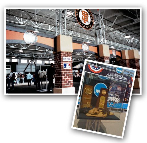 Fan experience build by Martin Sports Productions