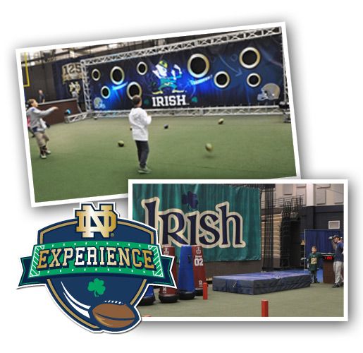 The Notre Dame Experience — fan attractions by Martin Sports Productions
